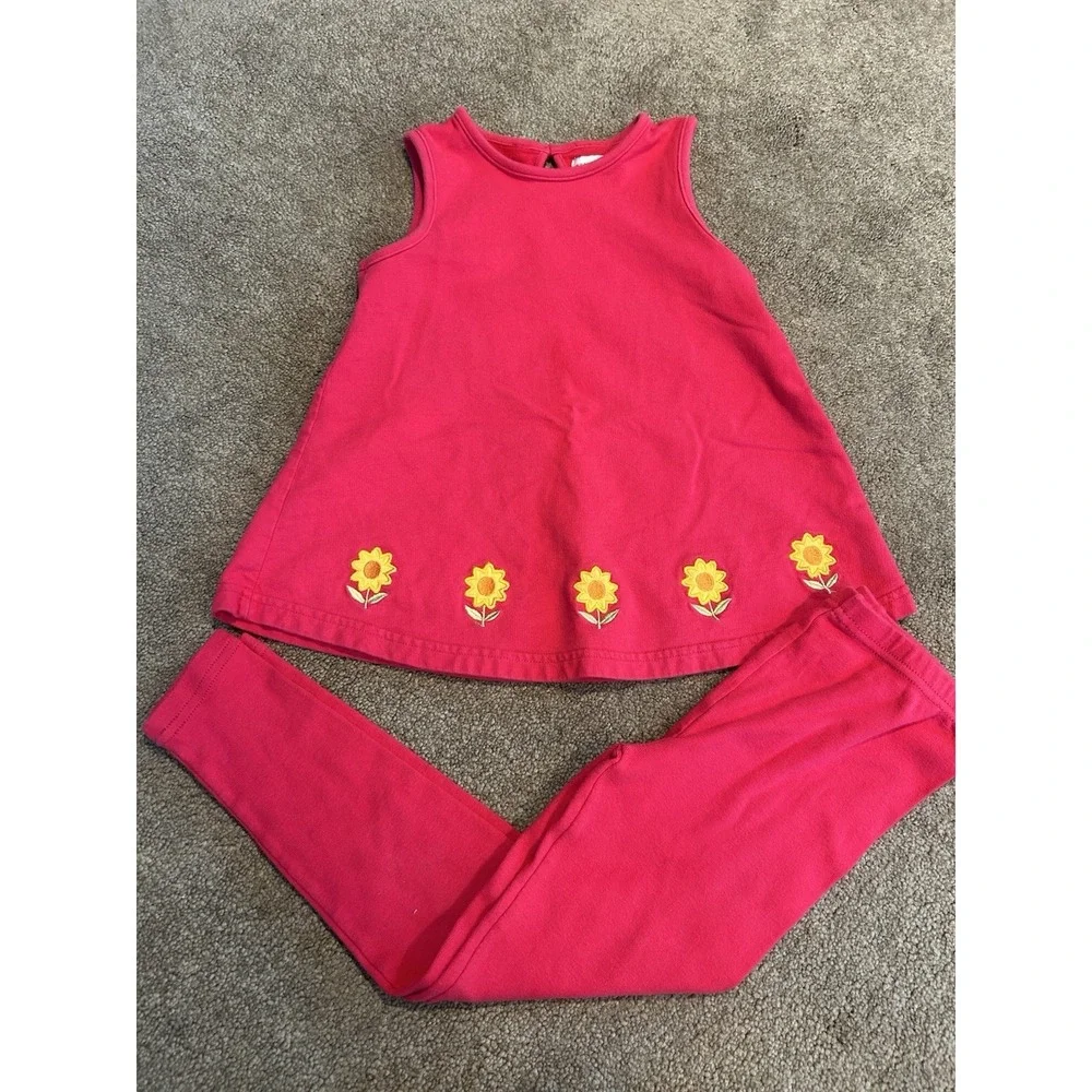 Vintage 1998 Gymboree Girls Youth 2 Pc Set Size XL (5-6 Years)